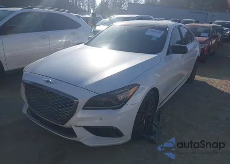 2018 Genesis G80 3.3T Sport from USA, damaged, VIN KMHGN4JB6JU246161